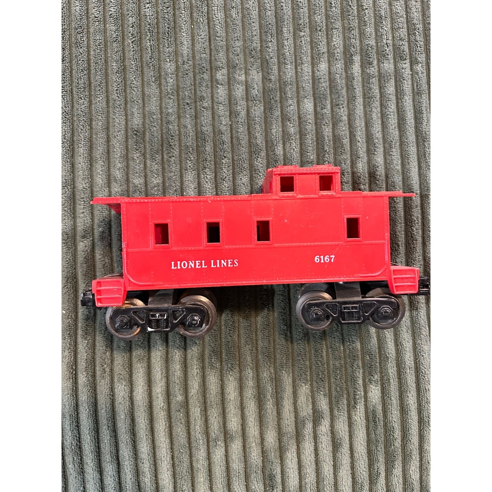 Vintage Lionel Lines 6167 Red Caboose Toy Train Car‎